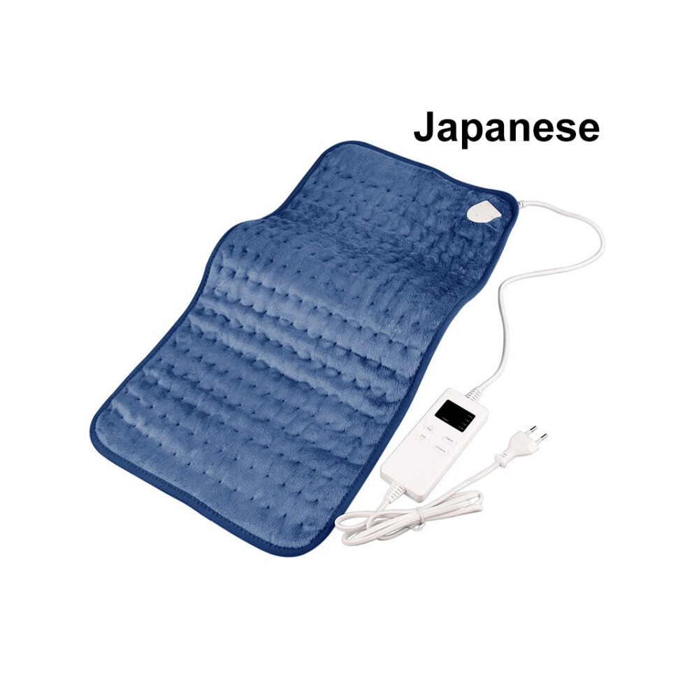 (R) 30x60cm Electric Heating Blanket Heated Throw Machine Washable Soft Heated Mat