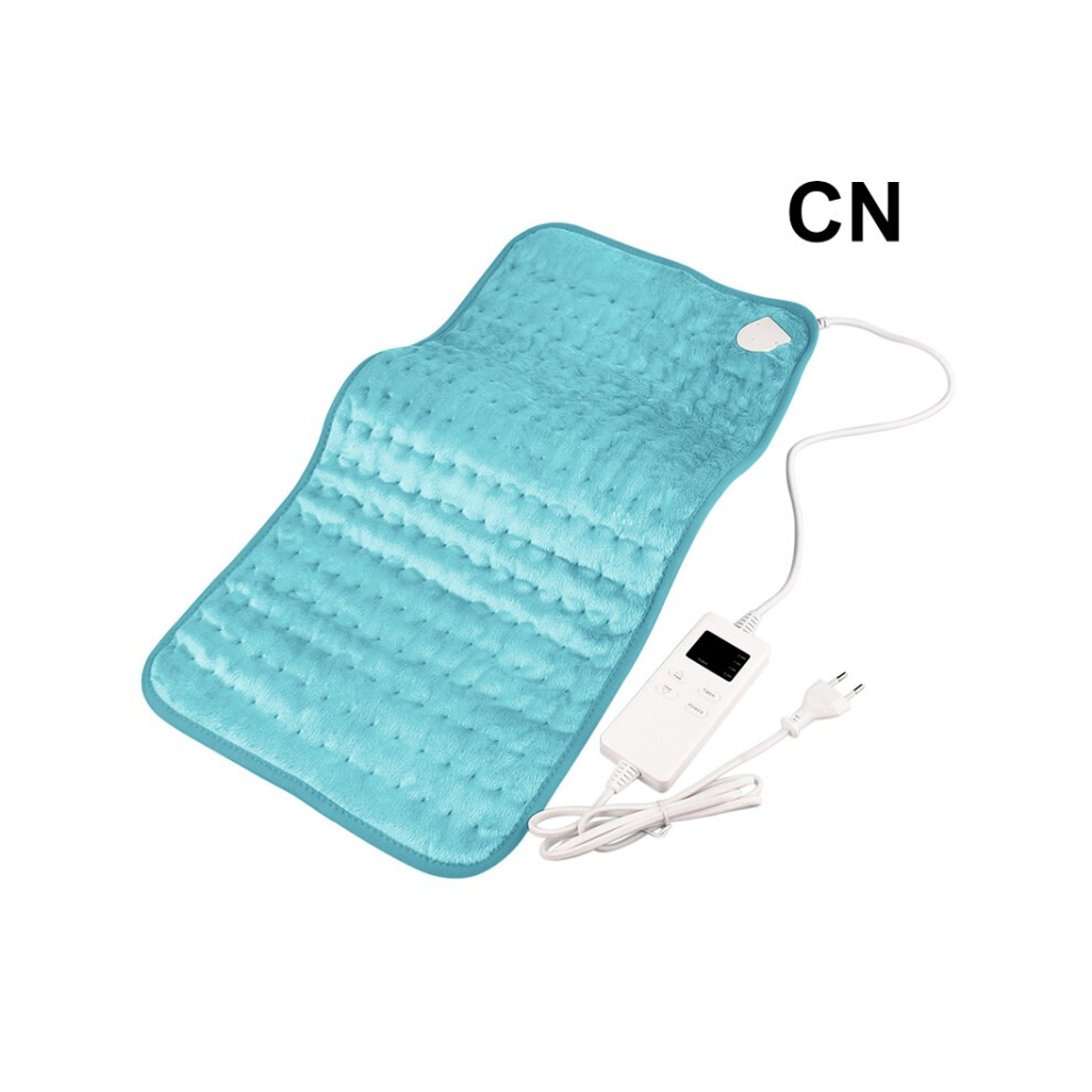 (Y) 30x60cm Electric Heating Blanket Heated Throw Machine Washable Soft Heated Mat