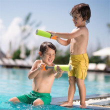 Children's High Pressure Water Pistol Outdoor Pull-type Toy Gun 33cm