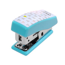 DELI 0456 Mini Stapler Set Portable Paper Binding Machine,Random Color