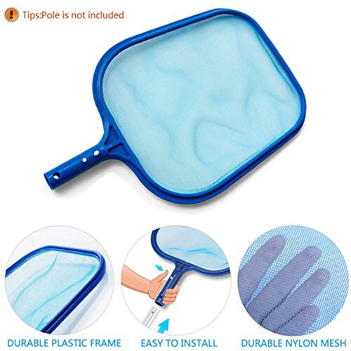 Swimming Pool Leaf Skimmer Net Fine Mesh Polypropylene Filter Debris Cleaning Mesh Net for Pool Pond 2