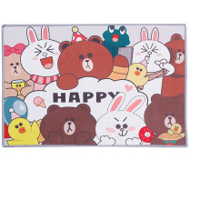 Floor Mat Non Slip Cute Osmosis Prevention Cartoon