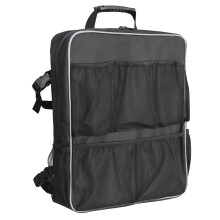Waterproof Oxford Cloth Boat Seat Storage Bag Organizer with Mesh Pockets,39x10x45cm