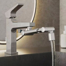 Splashproof Faucet Extender Rotating 5cm Adjustable Kitchen Sink Faucet Tap Aerator,Single Mode