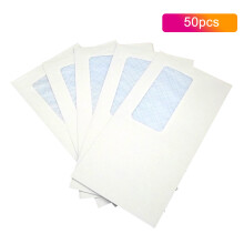 SKYLINE 50PCS Security Envelopes with Window