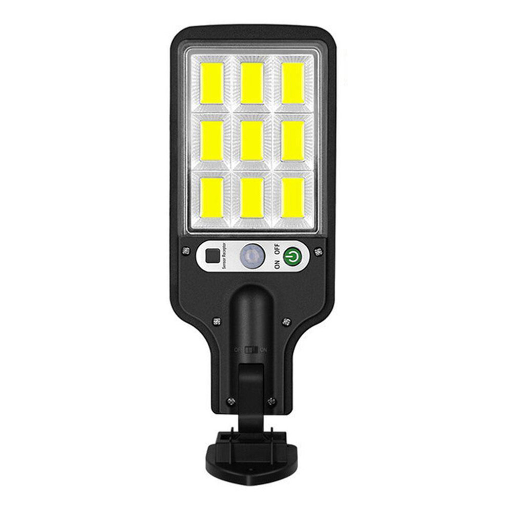 616-4 Outdoor Solar LED Light PIR Motion Sensor Garden Light Wall-Mounted Street Lamp with 3 Lighting Modes-image-OPC-PJS7DWS-NEW