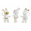 YPH-0125 USB Powered Night Light Space Rabbit Astronaut Projector Lamp for Bedroom 9