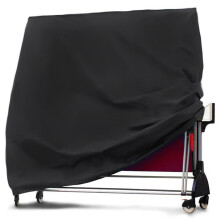 210D Oxford Cloth Table Tennis Table Cover Waterproof Ping Pong Table Cover for Outdoor and Indoor,165x70x185cm
