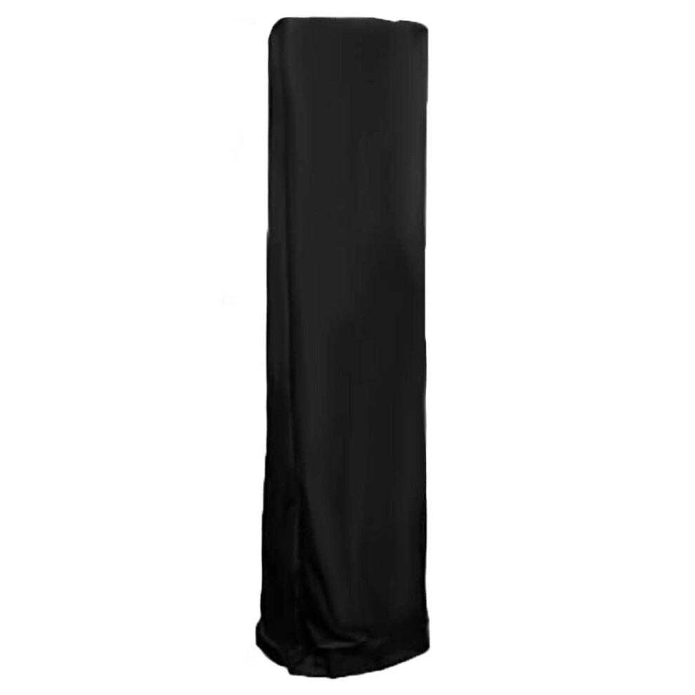 210D Oxford Cloth Patio Heater Cover Waterproof Outdoor Standing Square Heater Cover,221x53x61cm