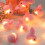 2m 20 LED Cute Rabbit String Lights Cotton Fairy Lights Battery Operated 3