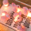 2m 20 LED Cute Rabbit String Lights Cotton Fairy Lights Battery Operated 7