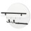 Wall Mounted Key Holder Organizer Round Decorative Shelf for Entryway Living Room Multi-Function Storage Rack 1