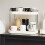 Desktop Cup Organizer Double Layer Draining Rack Glasses Mugs Holder Storage Shelf 6