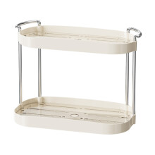 Desktop Cup Organizer Double Layer Draining Rack Glasses Mugs Holder Storage Shelf