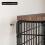 Wall Mounted Kitchen Storage Rack Large Size Thickened Iron Wood Organizer Foldable Vegetable Fruit Basket 7