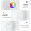 Bluetooth-Compatible Music Player Oval Starry Sky Projector Lamp Aurora Night Light with Remote 9