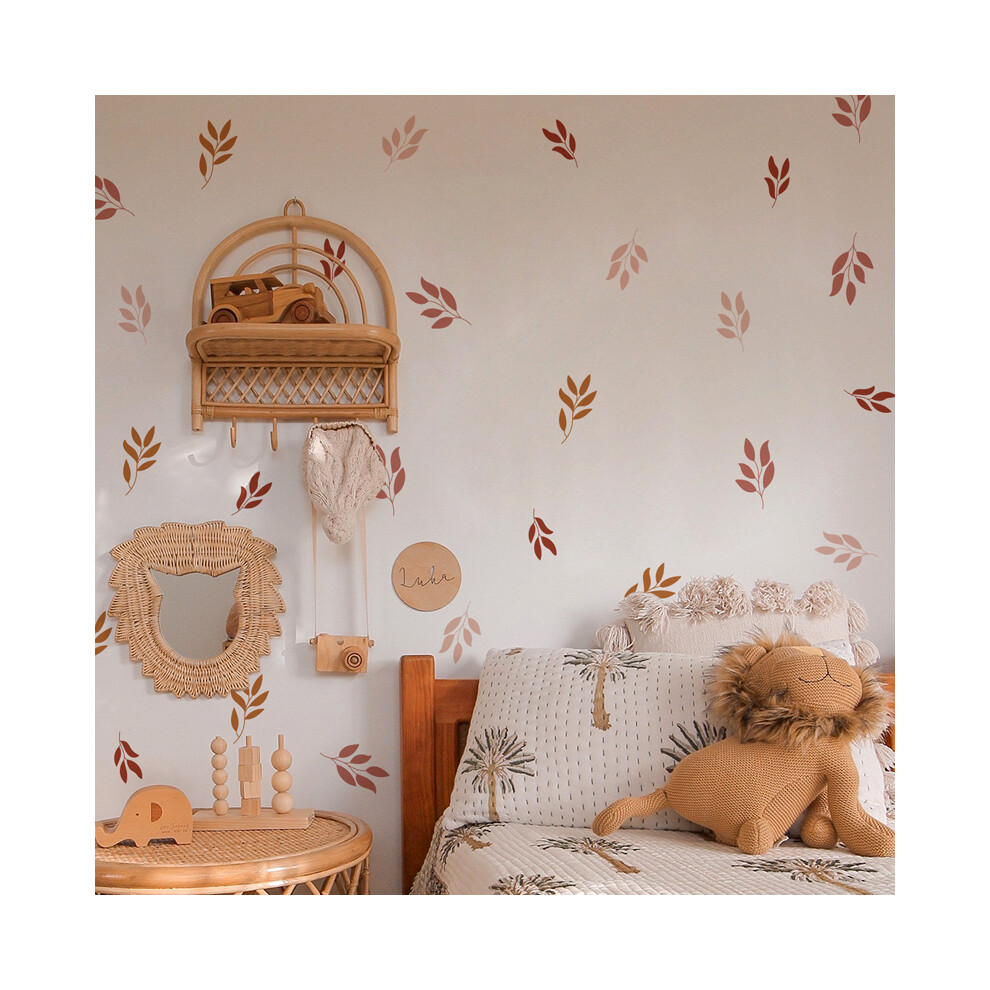 Kid's Room Wall Stickers Leaf Decor Wall Decoration for Children Bedroom,Playroom (without EN71 Certification)