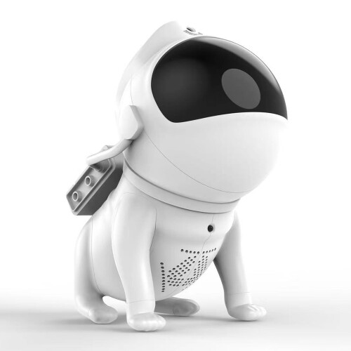 BL-TKG Space Dog Starry Sky Projector Projection Night Light Bluetooth-compatible Speaker (USB Powered)