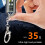 MNS2 Mini Flashlight Multi Light Modes Outdoor Camping Hiking Torch with Keychain 3
