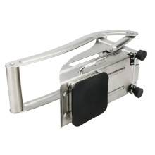 Kitchen French Fry Cutter Stainless Steel Potato Cutter Slicer with Silicone Suction Base (No FDA Certified,BPA-Free)
