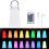 Trapezoid Portable Lantern Lamp 16 Colors Brightness Adjustable USB Rechargeable LED Light with Remote Controller 1