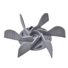 Dog Food Bowl Slow Feeder Windmill Shape Sucker Base Slow Eating Pet Feeding Bowl Accessories (No FDA Certification,BPA Free)