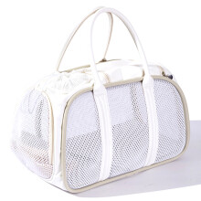 FHH-010 Mesh Breathable Cat Carrier Bag Pet Travel Portable Large Capacity Tote Bag