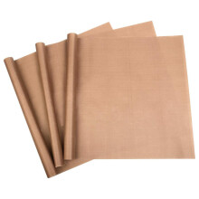 3PCS 40x60CM PTFE Fiberglass Cake Baking Mat Non-Stick Oven Liners Barbecue Grill Mat (BPA-Free,No FDA Certified)
