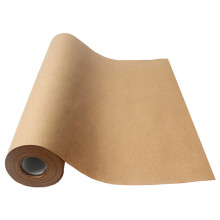 38cm Width Kraft Paper DIY Gift Wrapping Moving Supplies Craft Packing Roll,Length: 10m