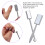 5Pcs Nail Magnet Tool Set With Double Head Flower 5