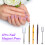 5Pcs Nail Magnet Tool Set With Double Head Flower 2