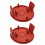 2Pcs Replacement Plastic Spool Cover Cap for Bosch AFS 23-37 Strimmer,F016F04841 1