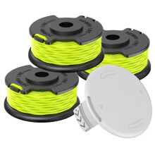 For Ryobi RLT36B33/RY36LT33A-0 36V Lawn Mower 3 Line Spool+1 Spool Cap Part,RAC143
