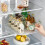 Kitchen Rotating Storage Rack Clear PET Turntable Refrigerator Organizer Space Saver 9