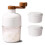 Shaved Ice Machine Plastic Portable Ice Crusher Ice Shaver with 2pcs Ice Cube Trays 1