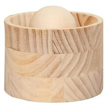 Wooden Dumpling Wrapper Maker Round Ravioli Making Mold Pastry Tool ( BPA Free,No FDA )