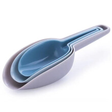 3Pcs/Set Ice Scoop Multifunctional Rice Grain Shovel Flour Scoop PP Food Scoop (BPA Free,No FDA Certificate)