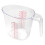 3Pcs/Set Measuring Cups Plastic Stackable Measuring Jugs with Handle Kitchen Tool (BPA Free,No FDA Certificate) 7