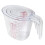 3Pcs/Set Measuring Cups Plastic Stackable Measuring Jugs with Handle Kitchen Tool (BPA Free,No FDA Certificate) 2