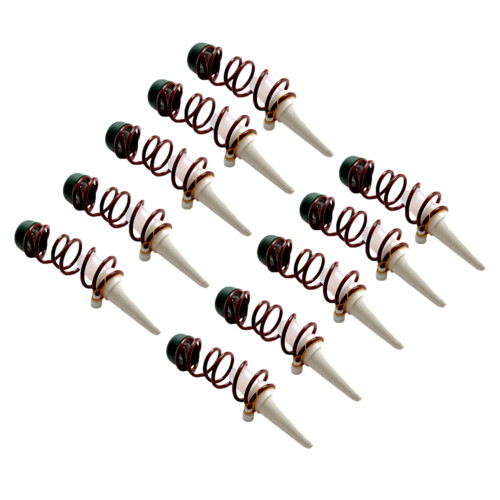 10Pcs PP+Ceramic Self-Watering Dripper Flower Pot Drip Irrigation Bonsai Automatic Watering Tool 1