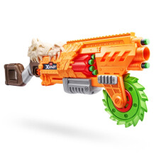 HorrorFire Doomsday Dart Blaster, 16-Dart Drum, Air Pocket Tech, Outdoor Toy