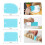 FM002 102Pcs Cake Decorating Kit Pastry Nozzle Tips Bag Baking Tools BPA Free 6