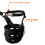 Size M Horse Muzzle Thick Webbing Breathable Equine Grazing Muzzle Padded Anti-Bite Mask 5