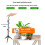 Style G Rectangular Sunlight Simulation Plant Grow Light with Tripod VEG and BLOOM Full Brightness LED Growing Lamp,EU Plug 4