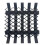 7.5x11.8 Inch Solid Steel Fireplace Grate Ember Retainer Mesh Keep Burning Embers from Falling 4