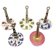 5Pcs Portable Wooden Wrist Yarn Holder Knitting Crochet Tool Anti Tangle Yarn Organizer