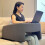 Lap Desk Pillow for Gaming Working Arm Rest Reading Cushion with Removable Cover 3