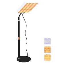 Style G Square Shape Sunlight Simulation Plant Grow Light VEG and BLOOM Segmented Desktop LED Growing Lamp,EU Plug