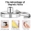 E12 3kg Pull Force Magnetic Steel Hook Kitchen Refrigerator Iron Door Hanging Hook 6