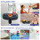 Non Slip Hot Tub Caddy Tray Adjustable Spa Side Table Plastic Drink Cup Holder 9